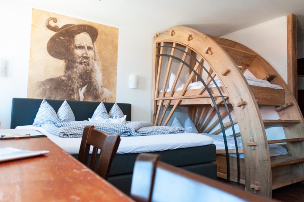 Familienzimmer im Hotel Baiernrain